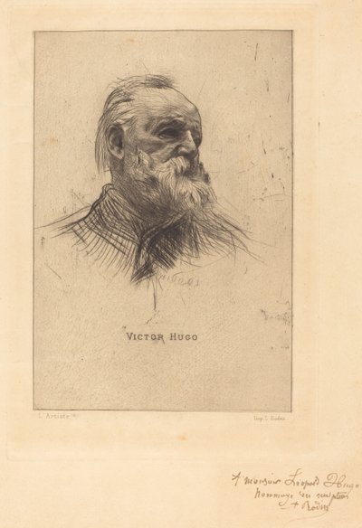 Victor Hugo, Three-Quarter View by Auguste Rodin